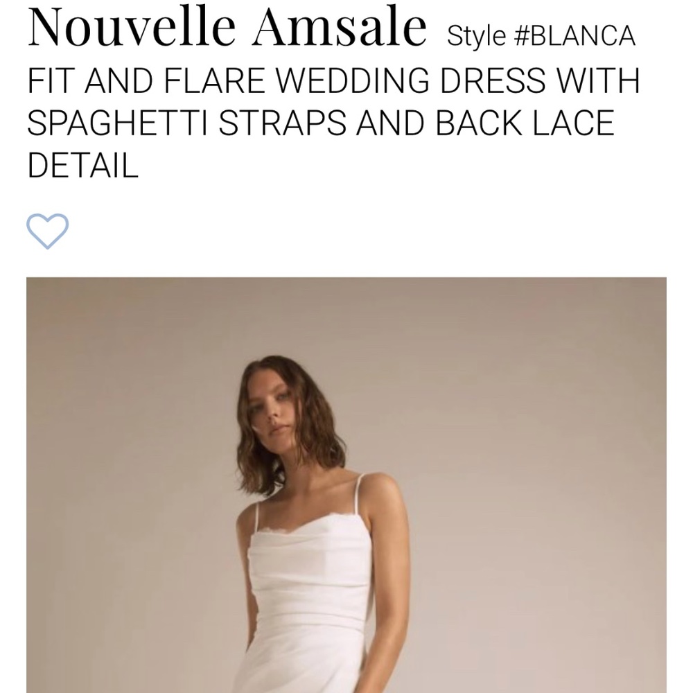 Wedding dress